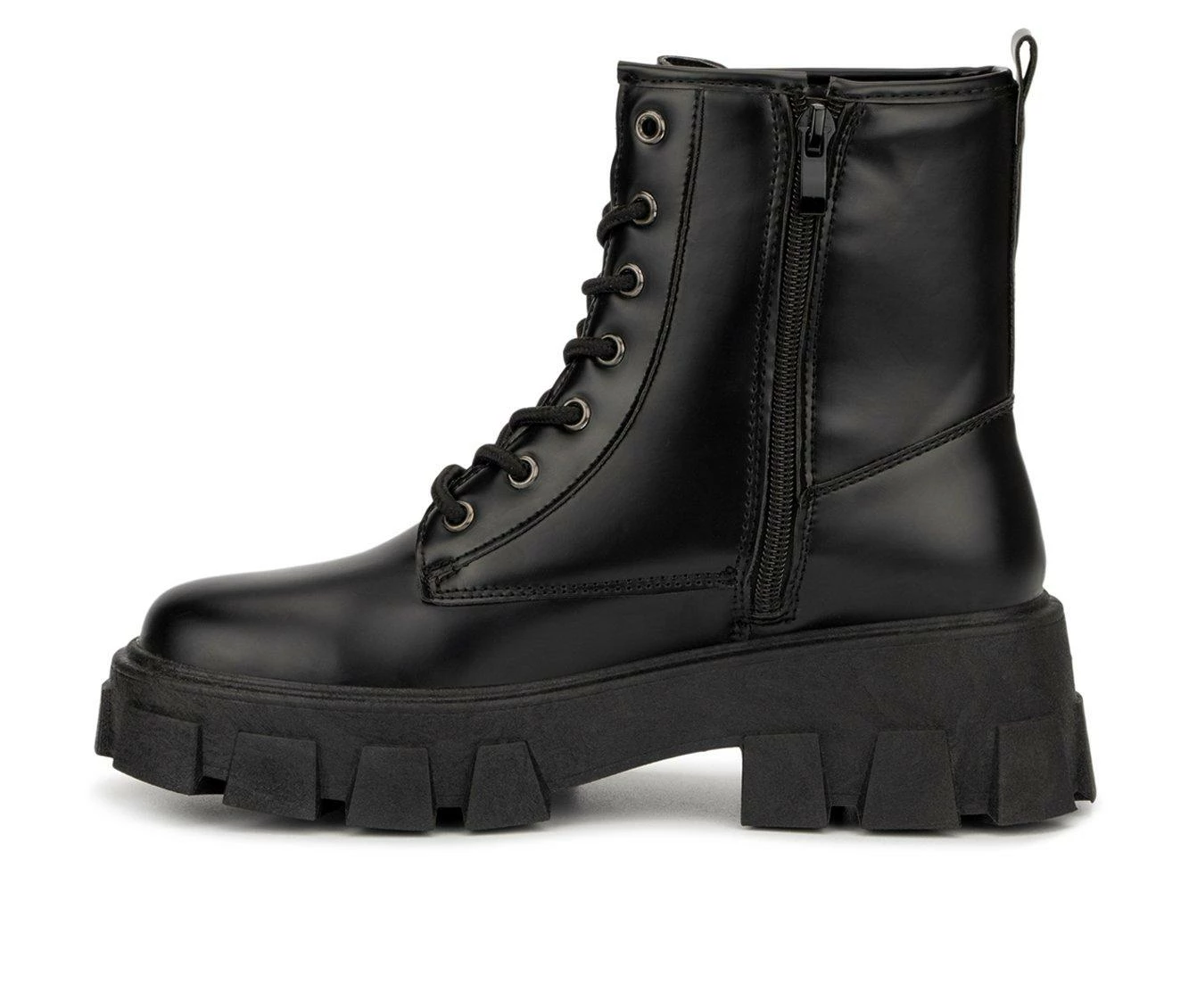 Brand new π Women's Olivia Miller Alexa Platform Combat π₯Ύ Boots Black π― 4 Brand new π Women's Olivia Miller Alexa Platform Combat π₯Ύ Boots Black π― - Image 4
