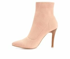 Coupon 😀 Women's Journee Collection Milyna Booties Rose 🤩 -Journee shop 3 223