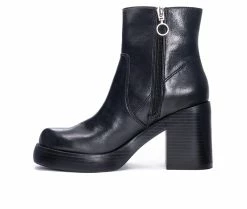 Best deal ❤️ Women's Dirty Laundry Groovy Booties Black 🎁 -Journee shop 3 228