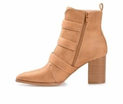 Discount 🌟 Women's Journee Collection Winsley Booties Tan 🎉 -Journee shop 3 229