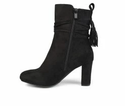 Flash Sale 😍 Women's Journee Collection Zuri Booties Black 👏 -Journee shop 3 252