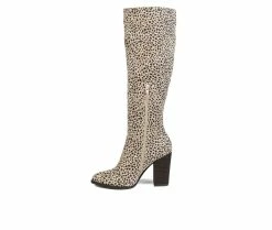 Promo 🥰 Women's Journee Collection Kyllie Knee High 🥾 Boots Animal 🥰 -Journee shop 3 254