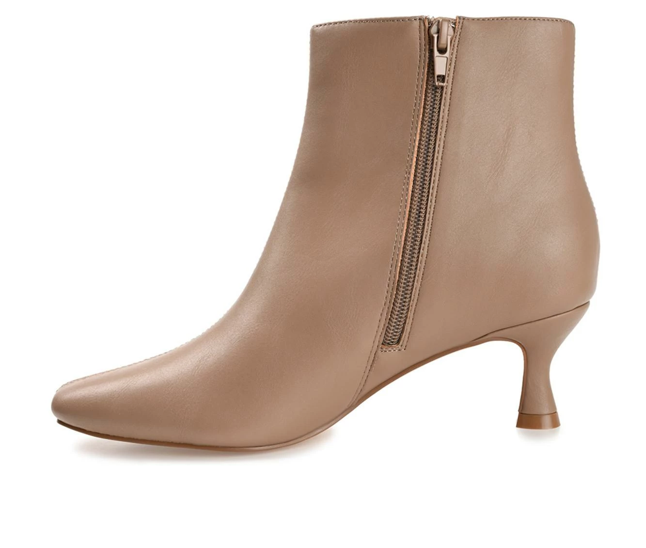 Best Sale β€οΈ Women's Journee Collection Kelssa Booties Taupe π₯ 4 Best Sale β€οΈ Women's Journee Collection Kelssa Booties Taupe π₯ - Image 4