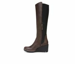 Brand new 😉 Women's Dr. Scholls Lindy Knee High Wedge 🥾 Boots Fudge Brown ✔️ -Journee shop 3 296