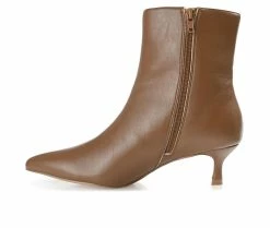 Outlet π Women's Journee Collection Arely Booties Brown π 9 Outlet π Women's Journee Collection Arely Booties Brown π -Journee shop 3 319