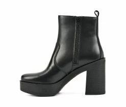 Top 10 โ Women's White Mountain Hawthorne Platform Booties Black Leather ๐ 9 Top 10 โ Women's White Mountain Hawthorne Platform Booties Black Leather ๐ -Journee shop 3 32