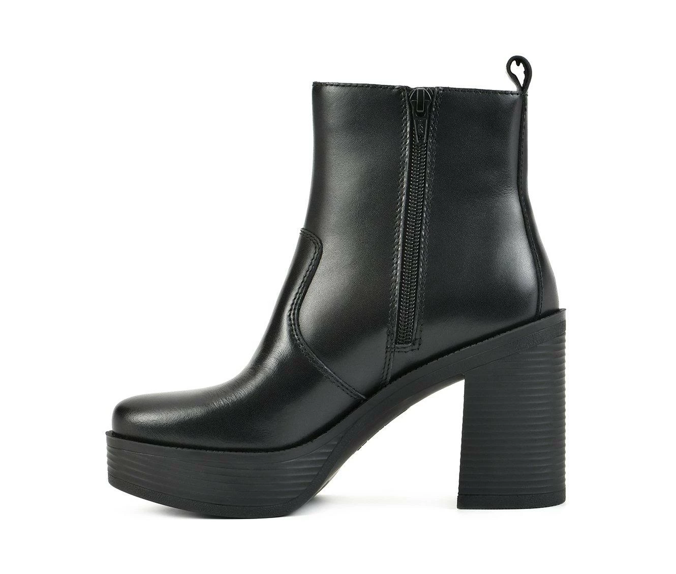 Top 10 โ Women's White Mountain Hawthorne Platform Booties Black Leather ๐ 4 Top 10 โ Women's White Mountain Hawthorne Platform Booties Black Leather ๐ - Image 4