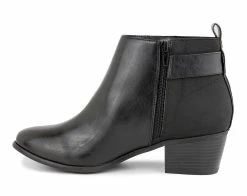 Best Sale ๐ Women's London Fog Harmony Booties Black Smooth ๐ 9 Best Sale ๐ Women's London Fog Harmony Booties Black Smooth ๐ -Journee shop 3 34