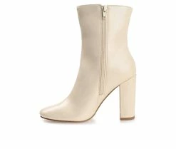 Buy π Women's Journee Collection Gaibriel Heeled Booties Beige π 9 Buy π Women's Journee Collection Gaibriel Heeled Booties Beige π -Journee shop 3 348