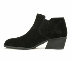 Flash Sale 🎁 Women's Dr. Scholls Libra Heeled Booties Black Suede 😀 -Journee shop 3 354