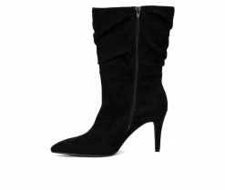 New π Women's Fashion To Figure Fiona WC Mid Calf π₯Ύ Boots Black Wide β 9 New π Women's Fashion To Figure Fiona WC Mid Calf π₯Ύ Boots Black Wide β -Journee shop 3 384
