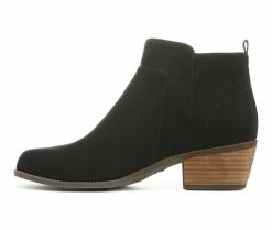 Best deal 👍 Women's Dr. Scholls Brianna Booties Black Fabric ✨ -Journee shop 3 396