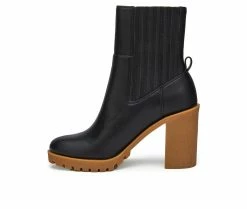 Flash Sale 🔔 Women's Coconuts By Matisse Dean Heeled Booties Black ⌛ -Journee shop 3 398