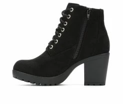 Brand new 👏 Women's Unr8ed Second Fashion Hiking 🥾 Boots Black ✔️ -Journee shop 3 4