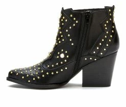 Best deal 🧨 Women's Coconuts By Matisse Aster Western Ankle Booties Black 🥰 -Journee shop 3 426