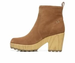 Budget ❤️ Women's Dr. Scholls Win Over Booties Honey Suede ⌛ -Journee shop 3 446