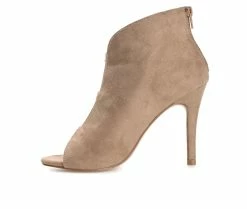 Best deal ✔️ Women's Journee Collection Brecklin Stiletto Booties Beige ⌛ 9 Best deal ✔️ Women's Journee Collection Brecklin Stiletto Booties Beige ⌛ -Journee shop 3 447