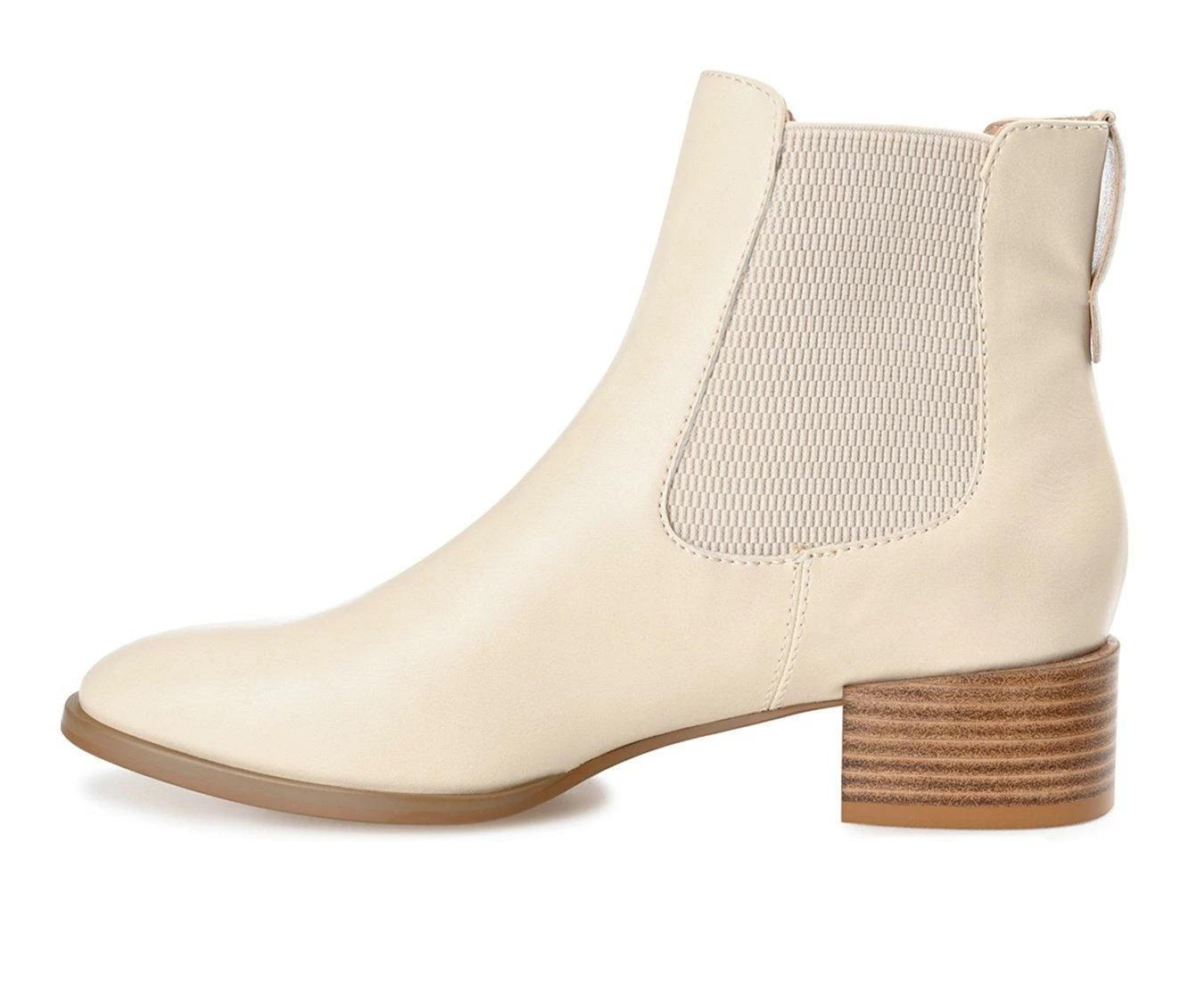 Budget π Women's Journee Collection Chayse Chelsea Booties Off White 𧨠4 Budget π Women's Journee Collection Chayse Chelsea Booties Off White 𧨠- Image 4