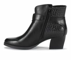 Outlet 👍 Women's Baretraps Lane Heeled Booties Black 🎁 -Journee shop 3 471