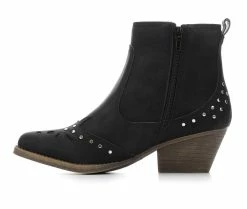 New ⭐ Women's Sugar Tank Western 🥾 Boots Black 😍 -Journee shop 3 48