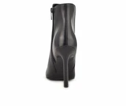 Best deal ⭐ Women's Nine West Torrie Booties Black Leather ❤️ 9 Best deal ⭐ Women's Nine West Torrie Booties Black Leather ❤️ -Journee shop 3 517