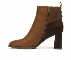 Best deal 🔥 Women's LifeStride Foxy Booties Walnut Brown 😀 -Journee shop 3 538