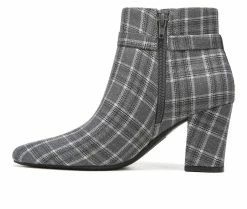 Brand new ✨ Women's LifeStride Sparkle Booties Charcoal Plaid 🌟 -Journee shop 3 544
