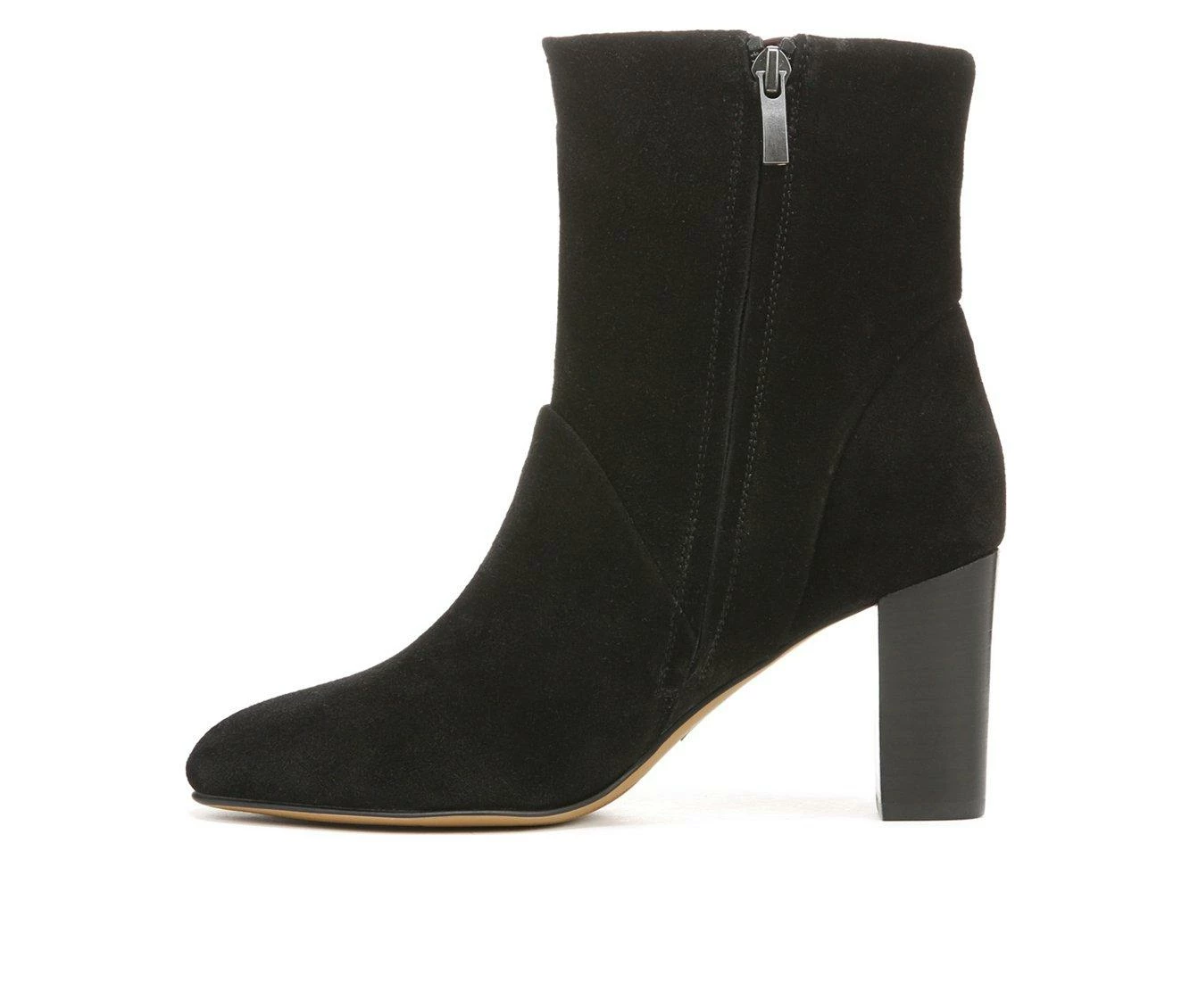 Wholesale π₯ Women's Franco Sarto Pia Heeled Booties Black Suede π 4 Wholesale π₯ Women's Franco Sarto Pia Heeled Booties Black Suede π - Image 4