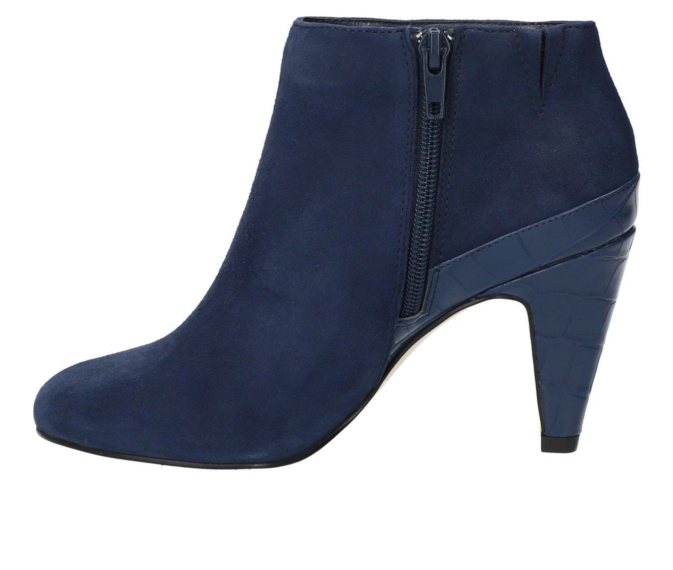 Promo π Women's Bella Vita Brennan Booties Navy Suede π 4 Promo π Women's Bella Vita Brennan Booties Navy Suede π - Image 4