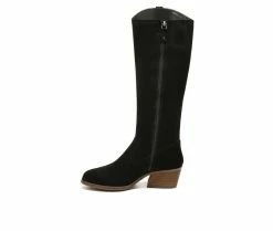 Wholesale 🌟 Women's Dr. Scholls Lovely Knee High 🥾 Boots Black Micro 🥰 -Journee shop 3 58