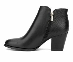 Best Sale 😀 Women's New York And Company Jamie Booties Black 🛒 -Journee shop 3 59