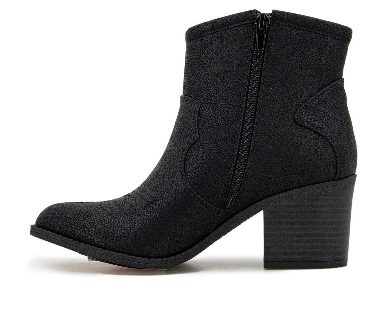 Flash Sale ❤️ Women's Unionbay Cowgal Western 🥾 Boots Black ⌛ 4 Flash Sale ❤️ Women's Unionbay Cowgal Western 🥾 Boots Black ⌛ - Image 4