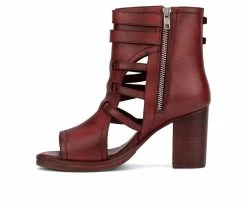 Hot Sale 🥰 Women's Vintage Foundry Co Page Booties Red 🔥 -Journee shop 3 595