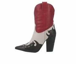 Outlet 🌟 Women's Dingo Boot Saucy Western 🥾 Boots Black 🌟 -Journee shop 3 600