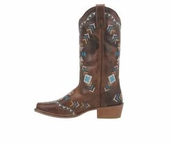 Flash Sale 😉 Women's Dingo Boot Mesa Western 🥾 Boots Brown ✔️ -Journee shop 3 613