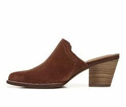 Deals 🎁 Women's Zodiac Ada Mule 👠 Heels Cognac 🥰 -Journee shop 3 615