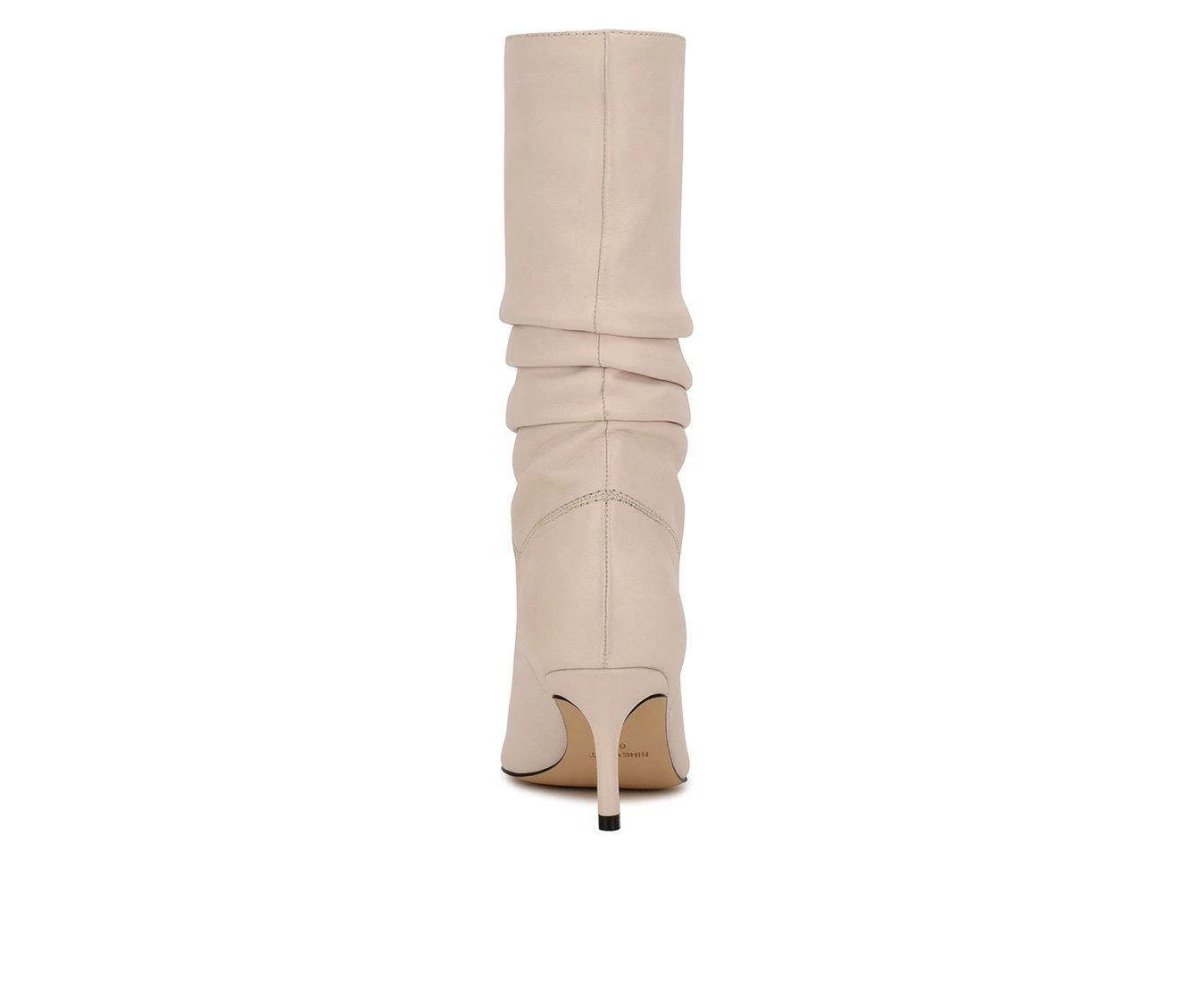 Best Pirce β Women's Nine West Mycki Mid π₯Ύ Boots Cream Leather π₯ 4 Best Pirce β Women's Nine West Mycki Mid π₯Ύ Boots Cream Leather π₯ - Image 4