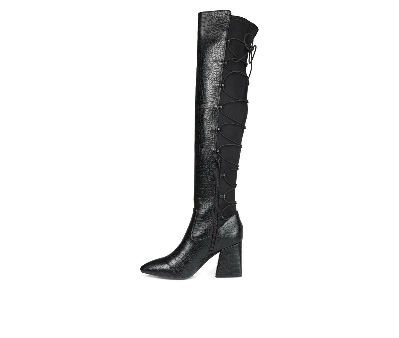Buy 𧨠Women's Journee Collection Valorie Extra Wide Calf Over-The-Knee π₯Ύ Boots Croco π 4 Buy 𧨠Women's Journee Collection Valorie Extra Wide Calf Over-The-Knee π₯Ύ Boots Croco π - Image 4