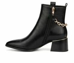 Cheap ❤️ Women's Torgeis Franny Booties Black 🌟 -Journee shop 3 643