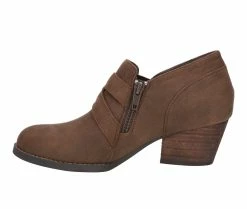 New 🧨 Women's Bella Vita Odette 👗 Dress Booties Brown 👍 -Journee shop 3 648