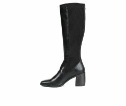 Cheap 🎉 Women's Journee Collection Winny Wide Calf Knee High 🥾 Boots Black 👍 -Journee shop 3 649