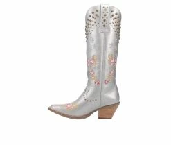 Best Sale π Women's Dingo Boot Poppy Cowboy π₯Ύ Boots Silver π 9 Best Sale π Women's Dingo Boot Poppy Cowboy π₯Ύ Boots Silver π -Journee shop 3 652