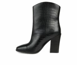 Best deal 🥰 Women's Journee Collection Brekinn Western 🥾 Boots Black 👏 -Journee shop 3 673