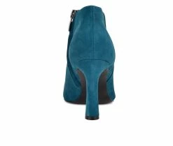 Brand new β Women's Nine West Raze Booties Teal Suede 𧨠9 Brand new β Women's Nine West Raze Booties Teal Suede 𧨠-Journee shop 3 702