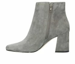 Hot Sale ✨ Women's Bella Vita Wilma Booties Grey Suede 🧨 -Journee shop 3 703