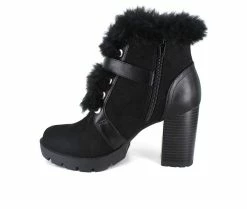 Coupon 🎉 Women's XOXO Raelee Winter Booties Black 🔔 -Journee shop 3 710