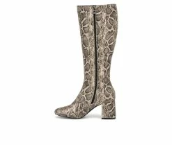 Best reviews of ✨ Women's New York And Company Tara Knee High 🥾 Boots Tan ⭐ -Journee shop 3 734