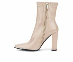 Best deal 🎁 Women's Torgeis Raine Booties Beige ⭐ -Journee shop 3 736