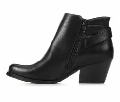 Buy ⌛ Women's Baretraps Reggie Booties Black ⌛ 9 Buy ⌛ Women's Baretraps Reggie Booties Black ⌛ -Journee shop 3 74