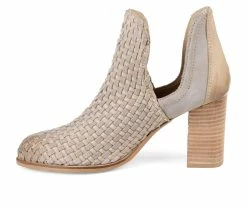 Flash Sale 🎉 Women's Journee Signature Kevona Side Slit Booties Stone 🥰 -Journee shop 3 745